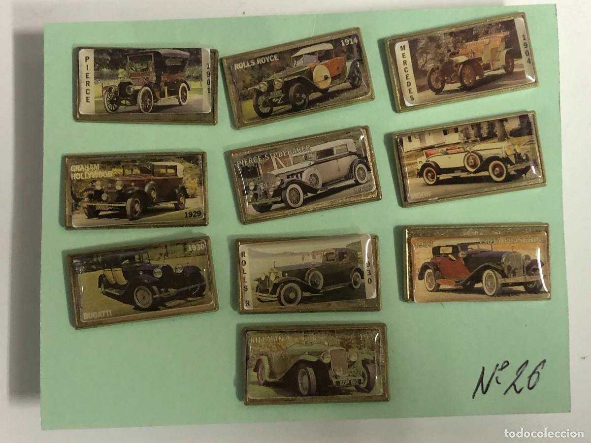 Pins de colecci&oacute;n: PINS DE COCHES ANTIGUOS LOTE DE 10 PINS DIFERENTES-N&ordm;-26-CAJ-N&ordm;-2