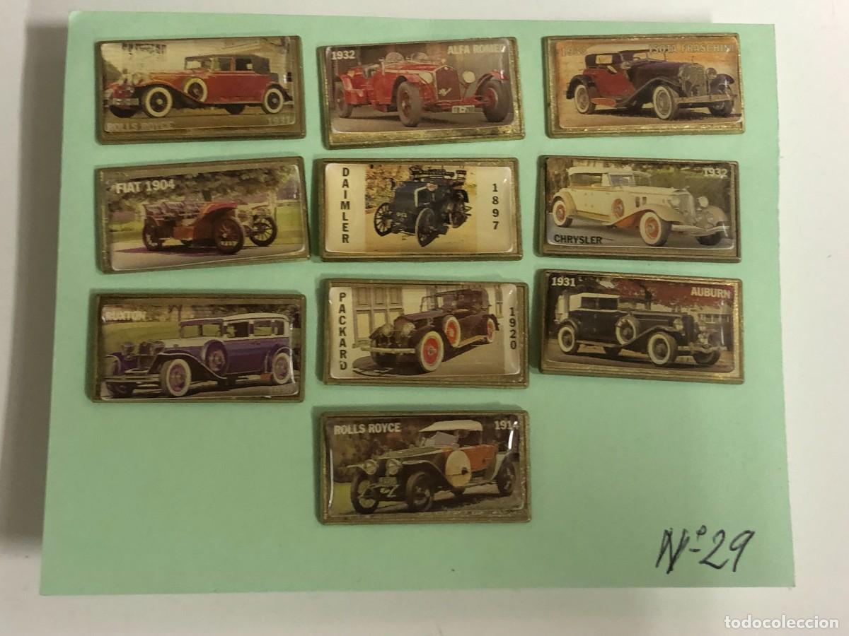Pins de colecci&oacute;n: PINS DE COCHES ANTIGUOS LOTE DE 10 PINS DIFERENTES-N&ordm;-29-CAJ-N&ordm;-2
