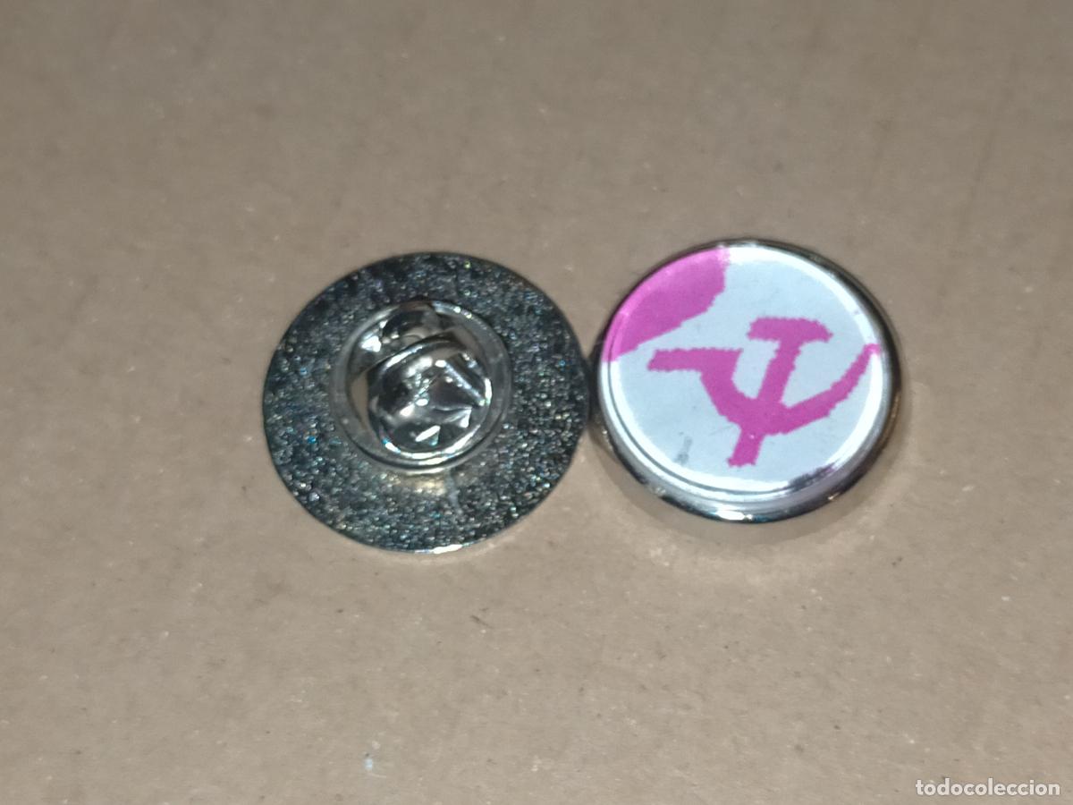 Pin's de collection: PIN REDONDO METAL - ideolog&iacute;a pol&iacute;tica