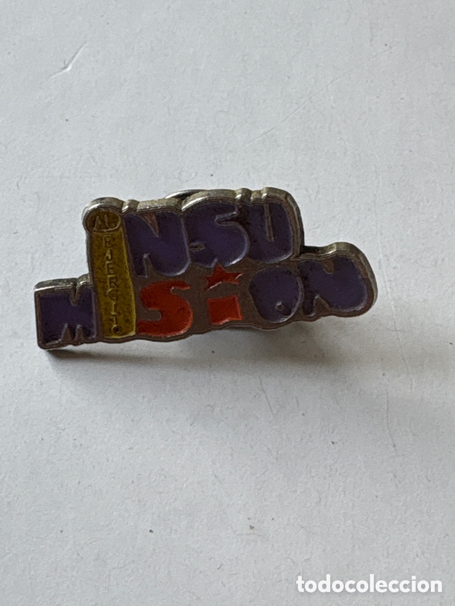 Pins de colecci&oacute;n: Antiguo Pin Insumisi&oacute;n (A1) - Foto 1