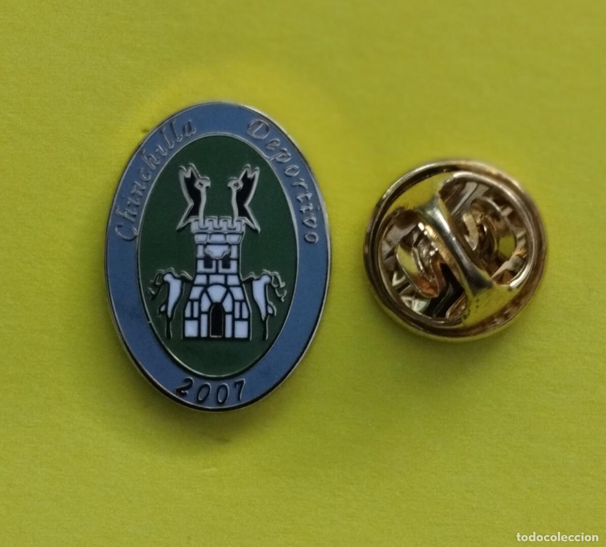 Pins de colecci&oacute;n: PIN FUTBOL - ESMALTE - CHINCHILLA DEPORTIVO - CHINCHILLA - ALBACETE