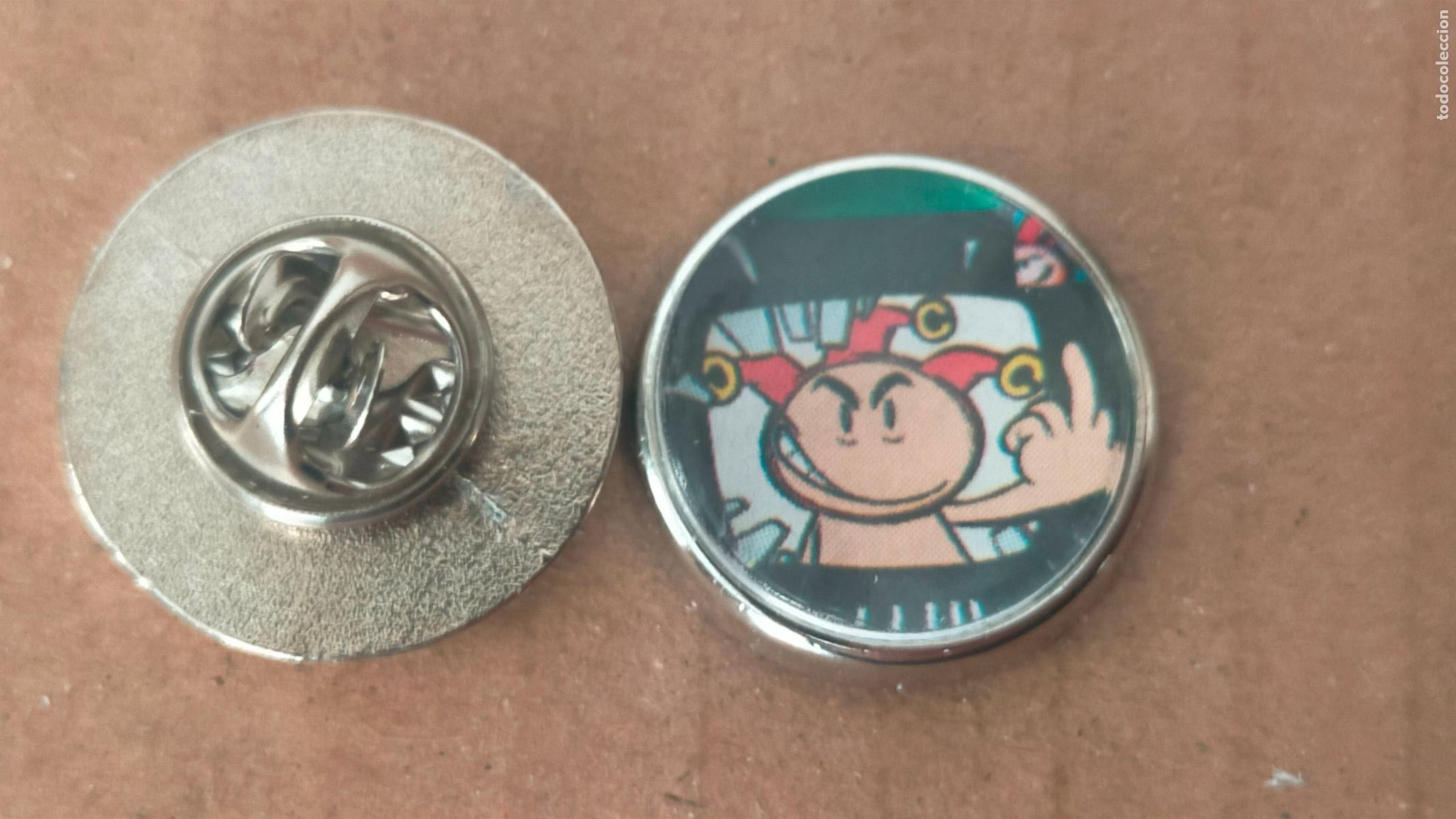 Pins de cole&ccedil;&atilde;o: PIN REDONDO METAL - comic buf&oacute;n de la revista de humor el jueves mascota