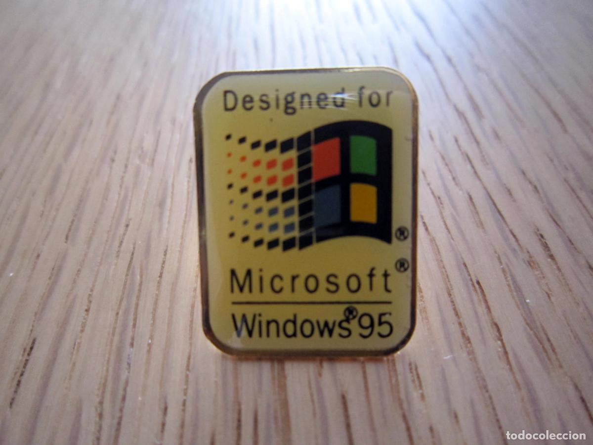 Pins de colecci&oacute;n: PIN - WINDOW 95 - DESIGNED FOR MICROSOFT - Foto 1