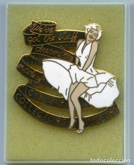 Pins de colecci&oacute;n: PIN DE MARILYN MONROE, 3,5 x 3,5 cms. - Foto 1