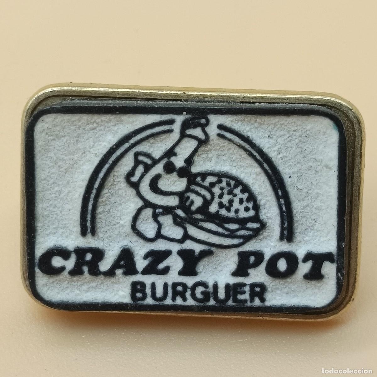 Pins de colecci&oacute;n: PIN - CRAZY POT BURGUER