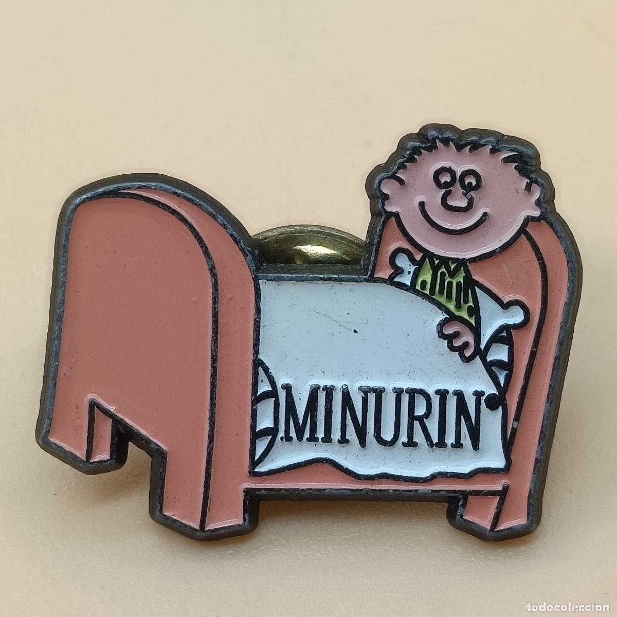 Pins de colecci&oacute;n: PIN - MEDICAMENTO MINURIN - Foto 1