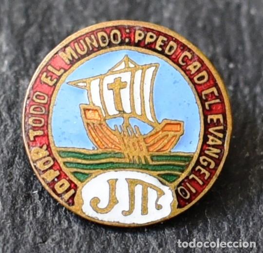 Pins de colecci&oacute;n: ANTIGUA INSIGNIA DE ALFILER - ID POR TODO EL MUNDO PREDICANDO EL EVANGELIO
