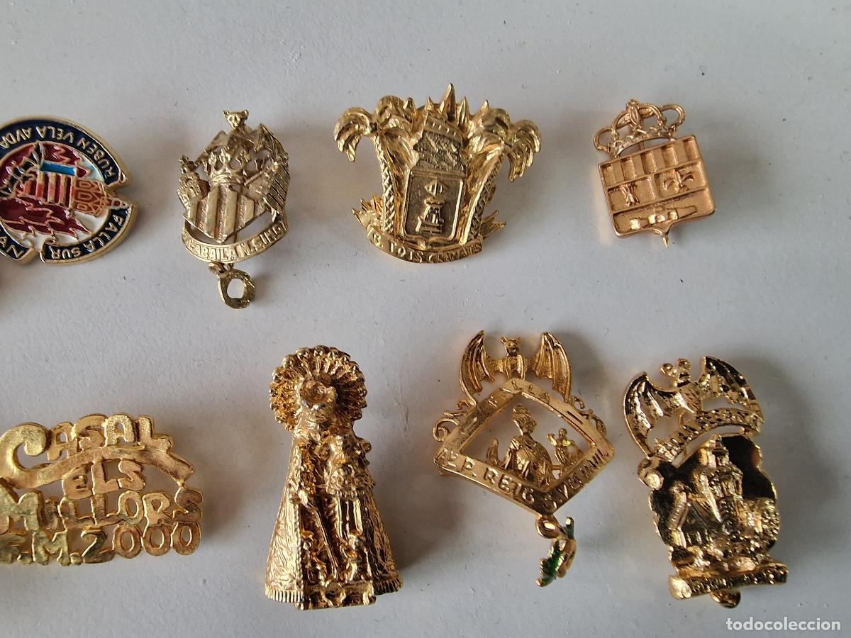 Pins de colecci&oacute;n: LOTE PINES ALFILERES FALLEROS FALLAS - Foto 4