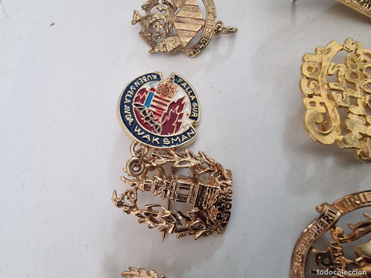 Pins de colecci&oacute;n: LOTE PINES ALFILERES FALLEROS FALLAS - Foto 9