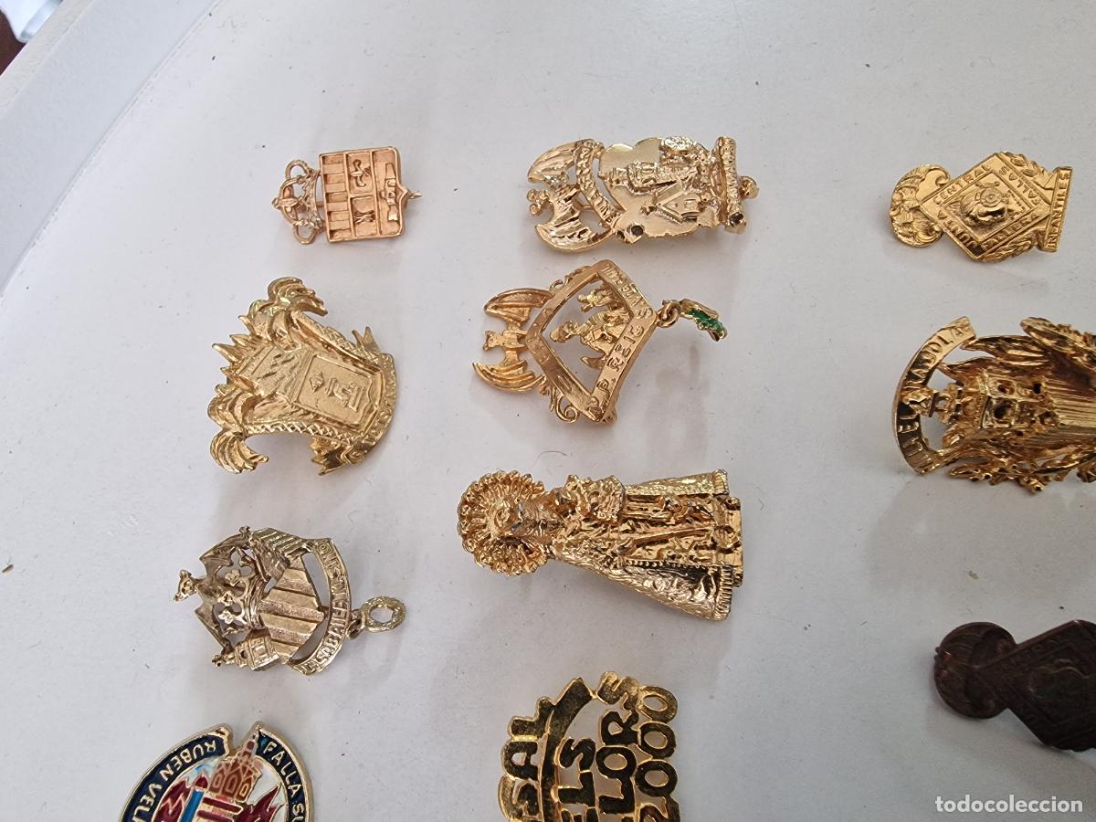 Pins de colecci&oacute;n: LOTE PINES ALFILERES FALLEROS FALLAS - Foto 10