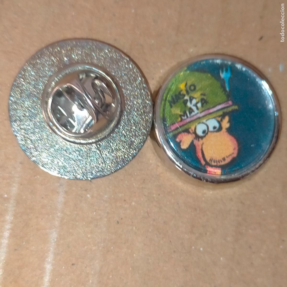 Pin's de collection: PIN REDONDO METAL - COMIC HISTORIAS DE LA PUTA MILI