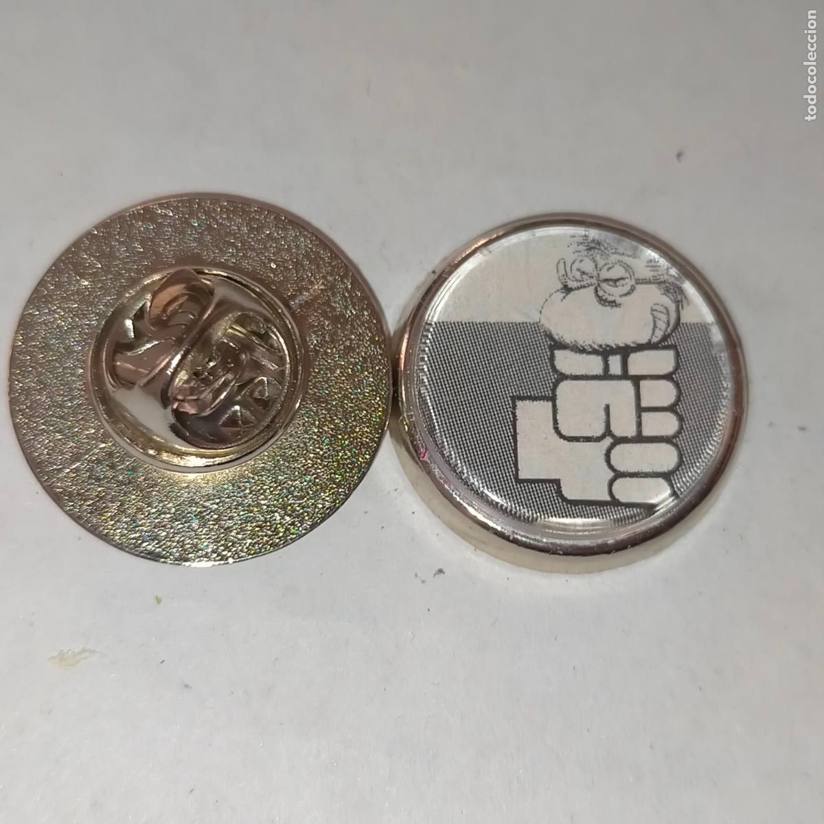 Pin's de collection: pin redondo metal - HUMOR POLITICA PSOE