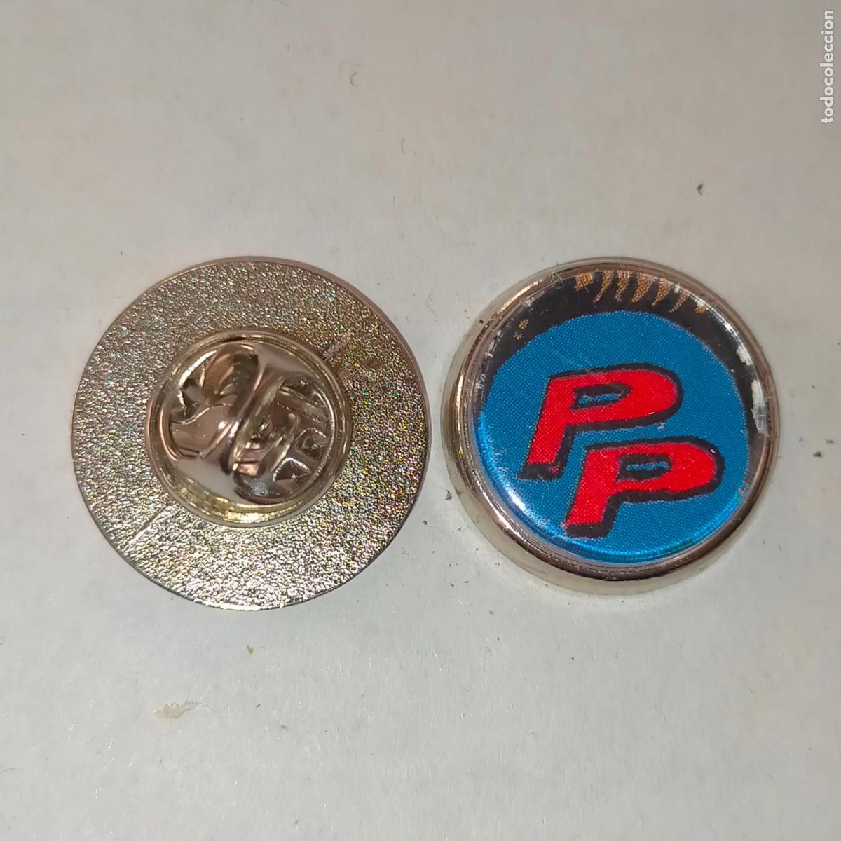 Collection pins: pin redondo metal - PP PARTIDO POPULAR POLITICA