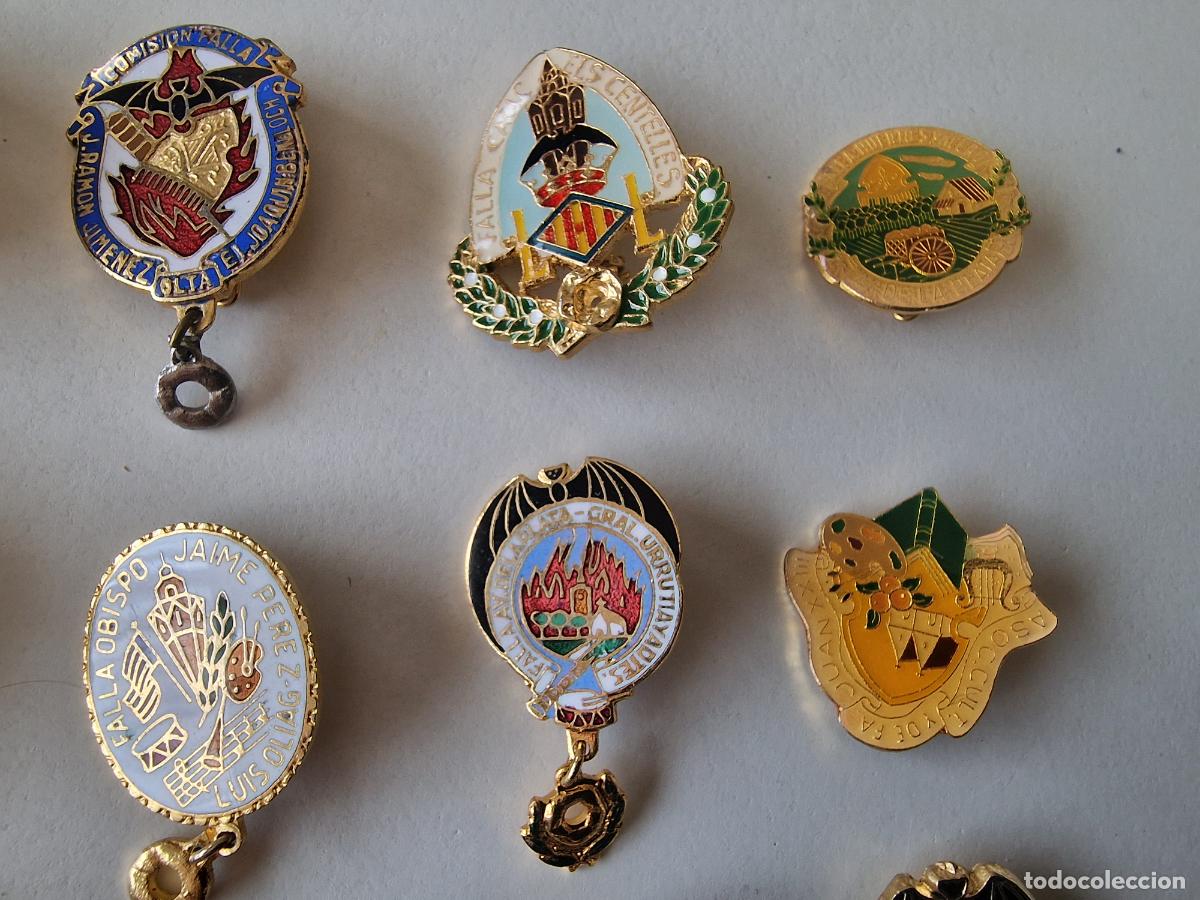 Pins de colecci&oacute;n: LOTE PINES FALLEROS FALLAS - Foto 3
