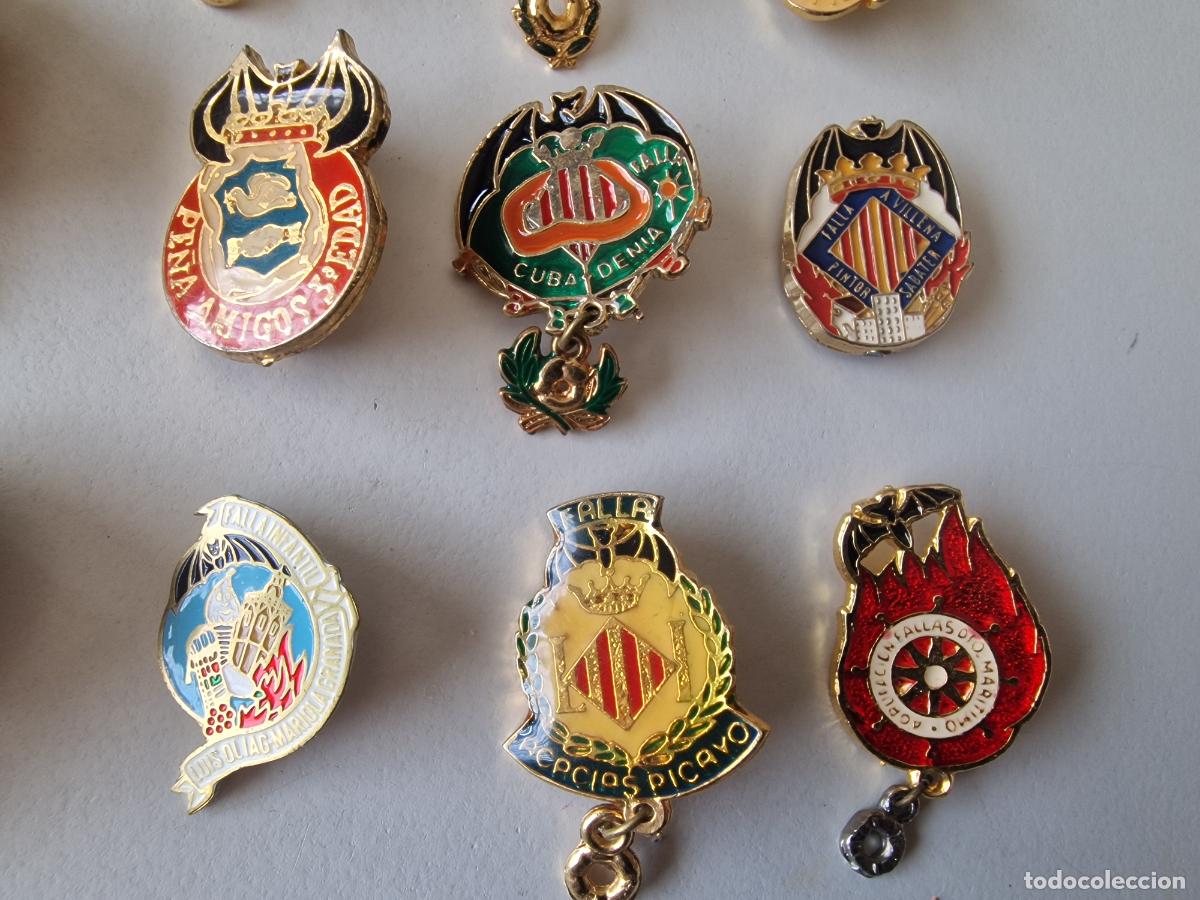 Pins de colecci&oacute;n: LOTE PINES FALLEROS FALLAS - Foto 5