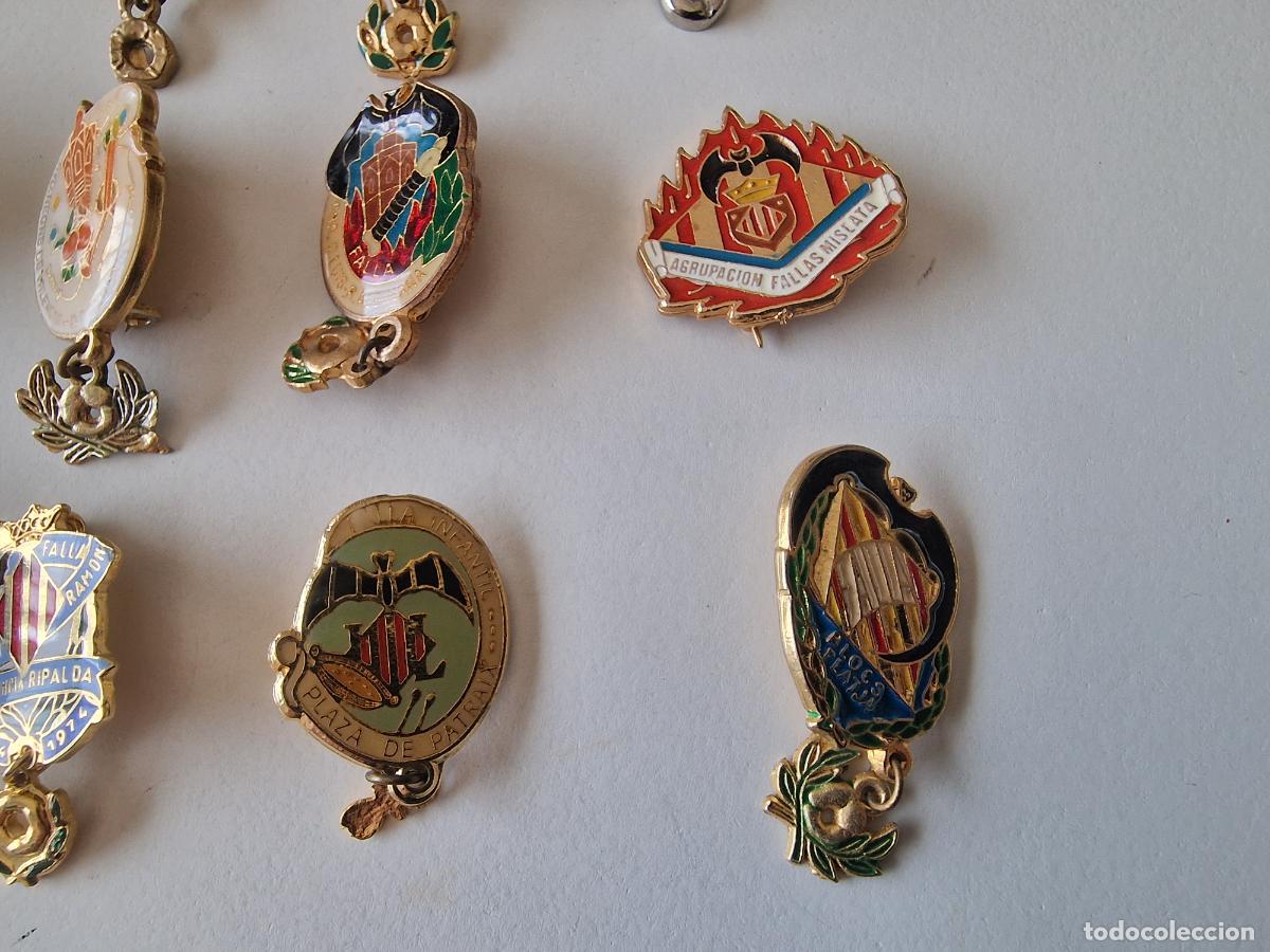 Pins de colecci&oacute;n: LOTE PINES FALLEROS FALLAS - Foto 5