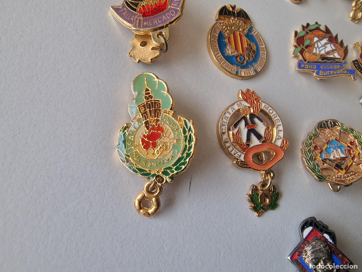 Pins de colecci&oacute;n: LOTE PINES FALLEROS FALLAS - Foto 3