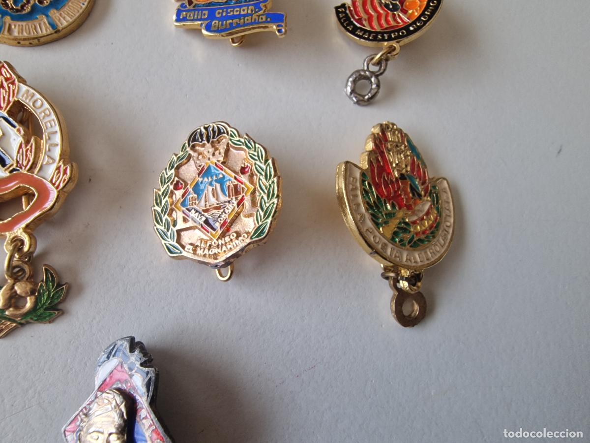 Pins de colecci&oacute;n: LOTE PINES FALLEROS FALLAS - Foto 5
