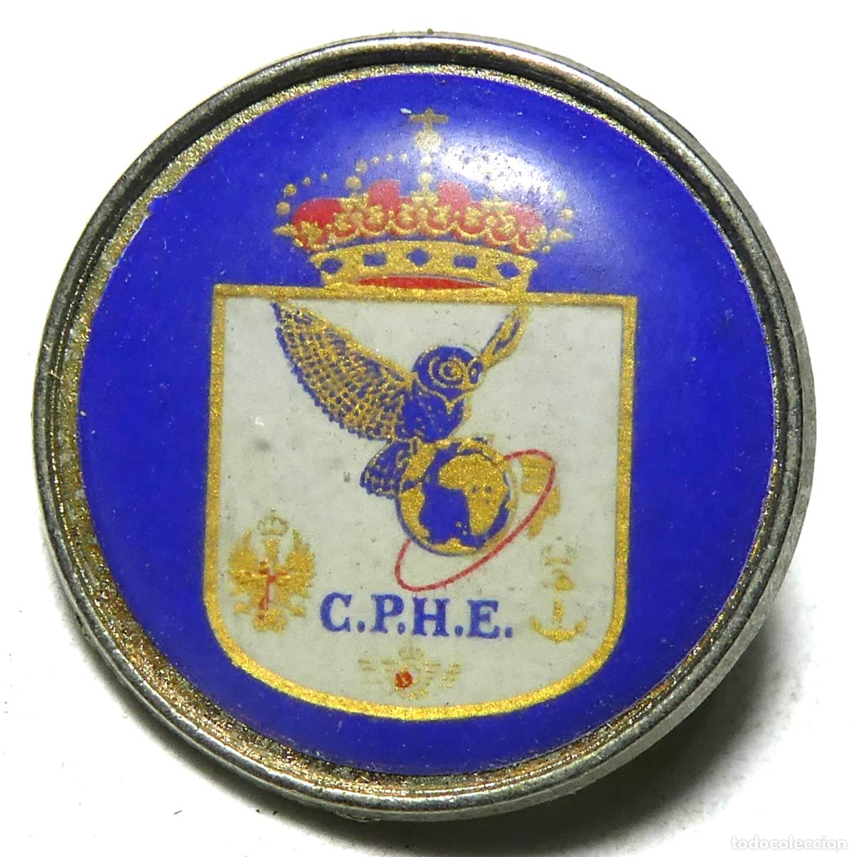 Pins de colecci&oacute;n: Pin Cuerpo de Polic&iacute;a de Puertos, Hidroaviones y Enlaces (C.P.H.E.) del Ej&eacute;rcito del Aire, de pincho