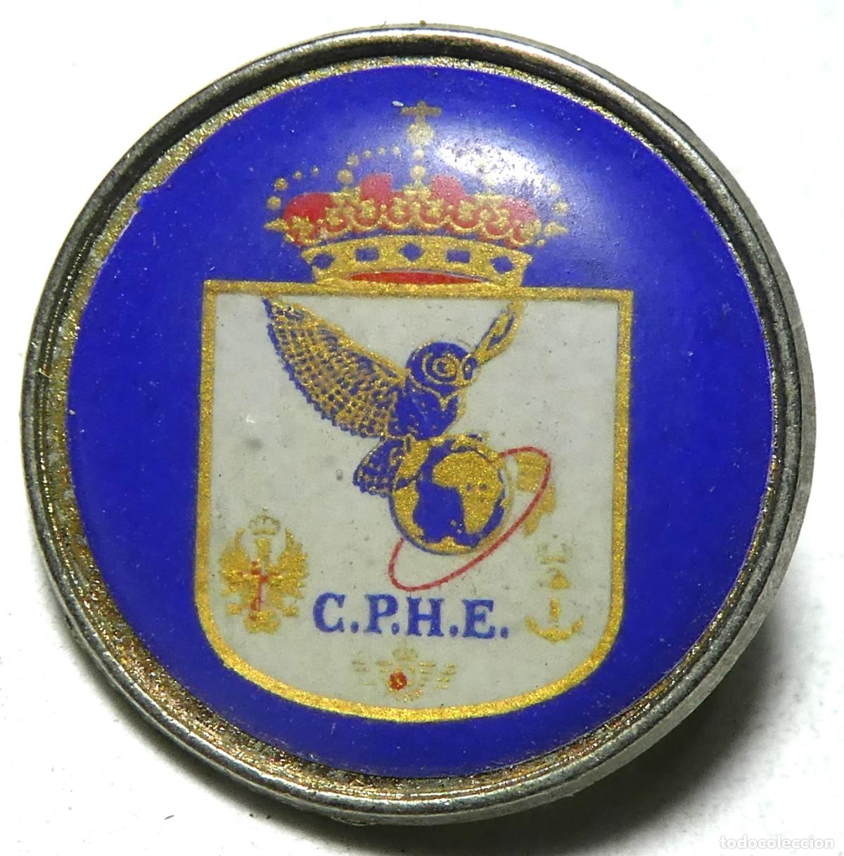 Pins de colecci&oacute;n: Pin Cuerpo de Polic&iacute;a de Puertos, Hidroaviones y Enlaces (C.P.H.E.) del Ej&eacute;rcito del Aire, de pincho