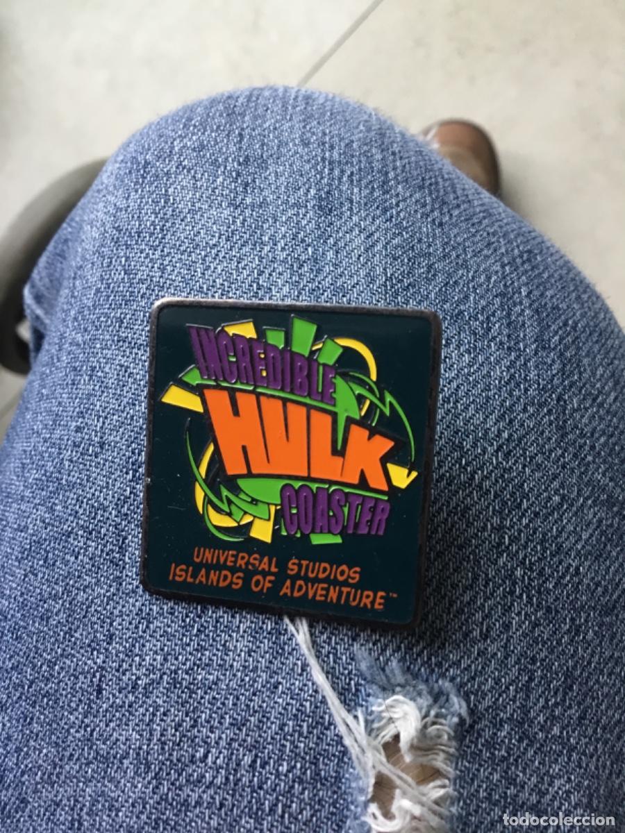 Pins de colecci&oacute;n: Pin incredible Hulk Coaster,Universal studios - Foto 1