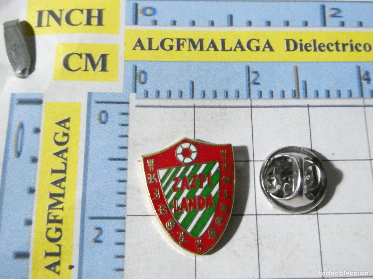Pins de colecci&oacute;n: PIN DE DEPORTES. F&Uacute;TBOL. ZAZPI LANDA KIROL TALDEA BILBAO VIZCAYA. ESCUDO EQUIPO