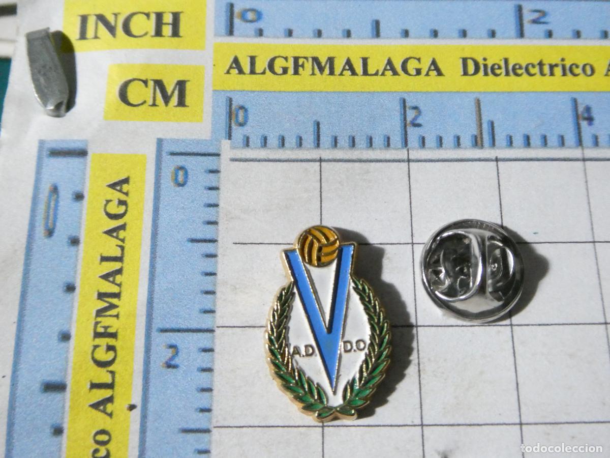 Pins de cole&ccedil;&atilde;o: PIN DE DEPORTES. F&Uacute;TBOL. AD VILLAVICIOSA DE OD&Oacute;N MADRID. ESCUDO EQUIPO
