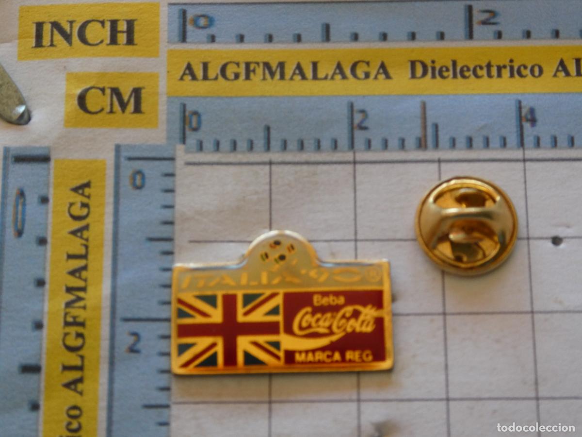 Pins e Spille di collezione: PIN DE DEPORTES. F&Uacute;TBOL COPA DEL MUNDO MUNDIAL ITALIA 90 1990. COCA COLA. INGLATERRA