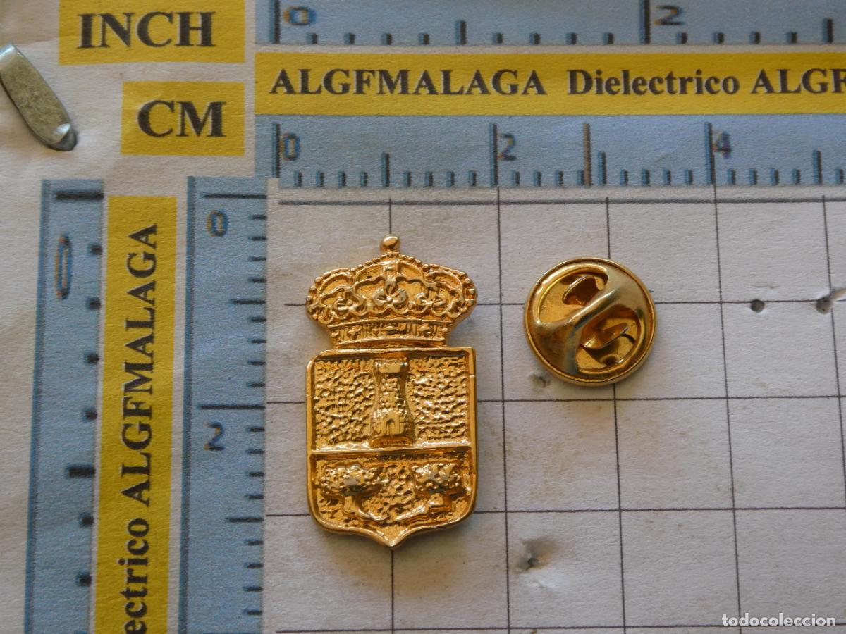 Pins e Spille di collezione: PIN TURISMO HER&Aacute;LDICA. ESCUDO HER&Aacute;LDICO DE ALHAUR&Iacute;N DE LA TORRE, M&Aacute;LAGA