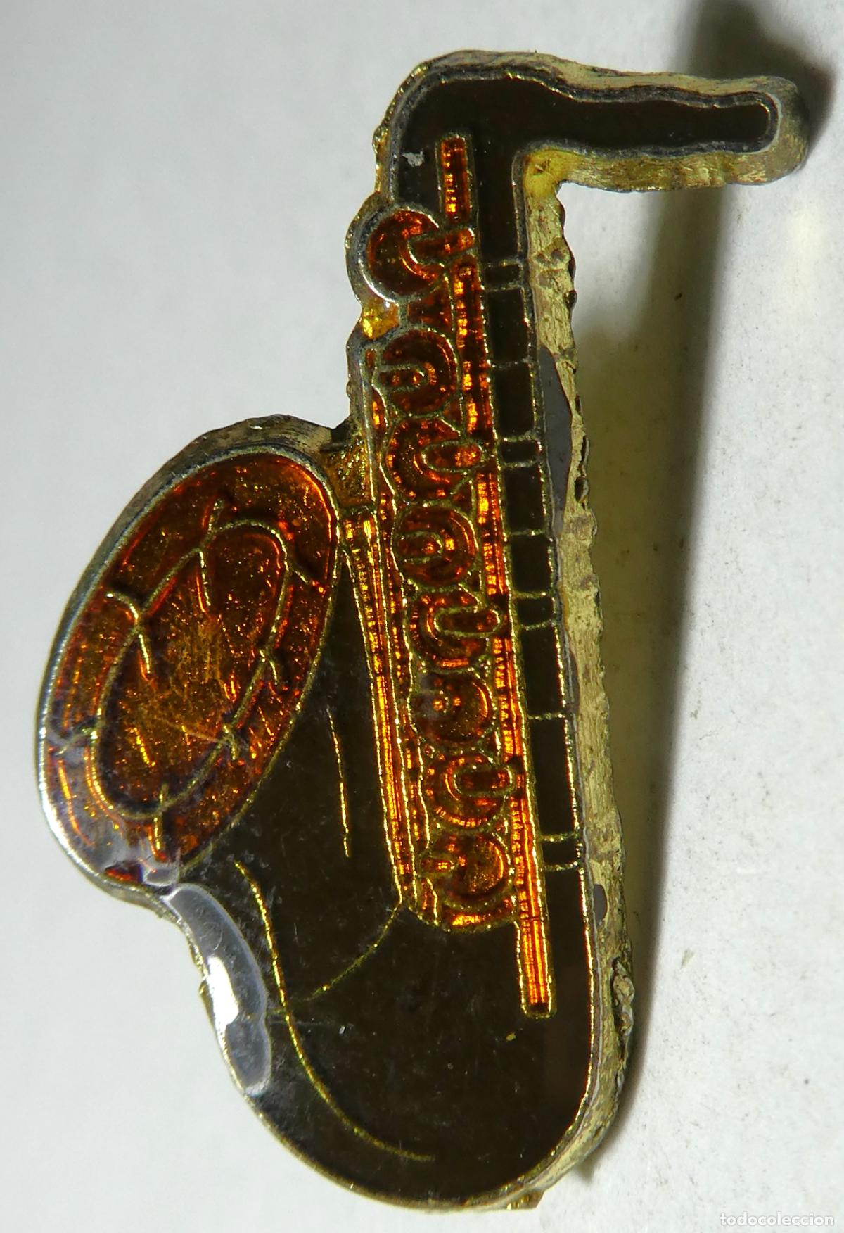 Pins de colecci&oacute;n: Pin SAXOF&Oacute;N , de pincho - Foto 1