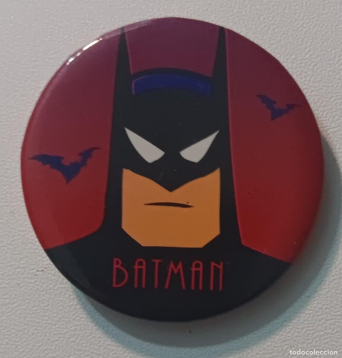 Pins de colecci&oacute;n: antigua chapa batman dc cmoics