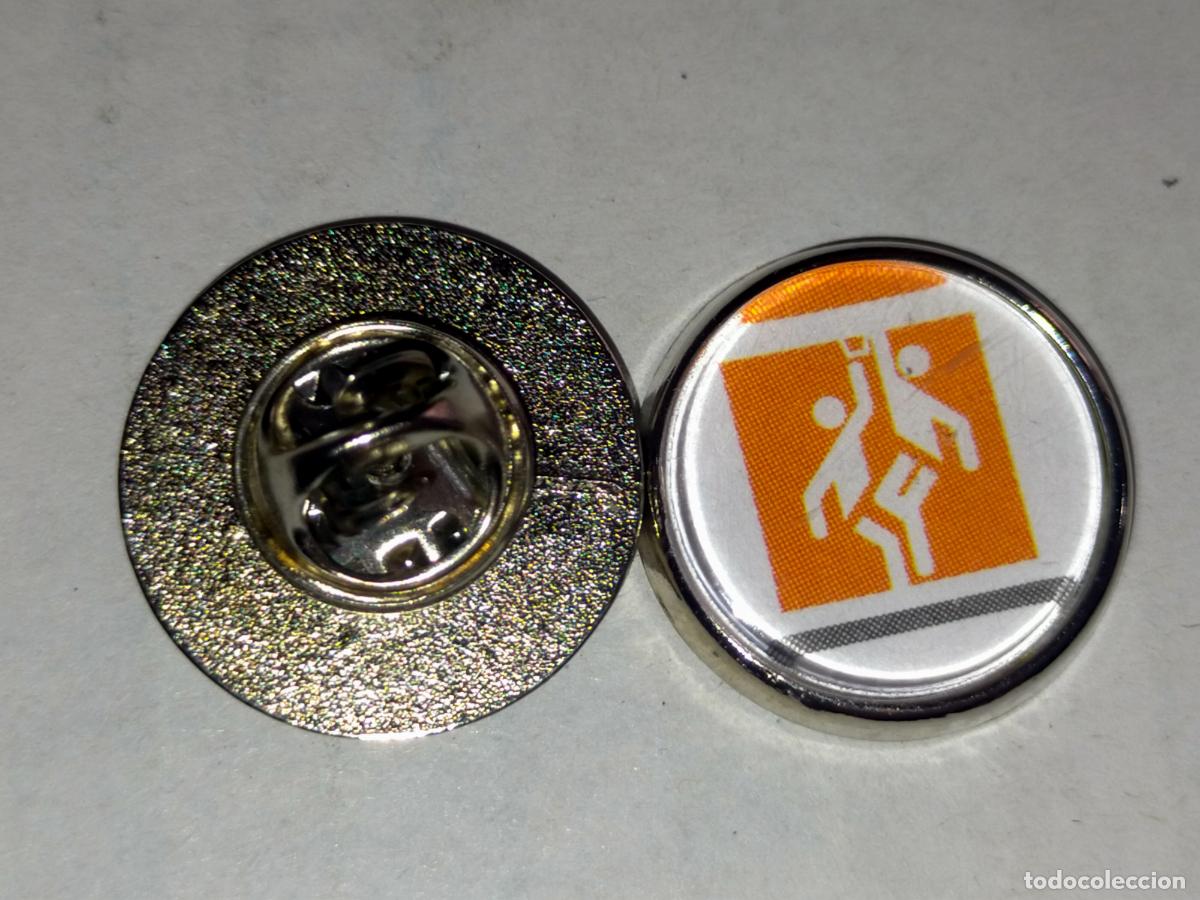 Pins de colecci&oacute;n: pin redondo metal - deportes Olimpiadas juegos Ol&iacute;mpicos baloncesto