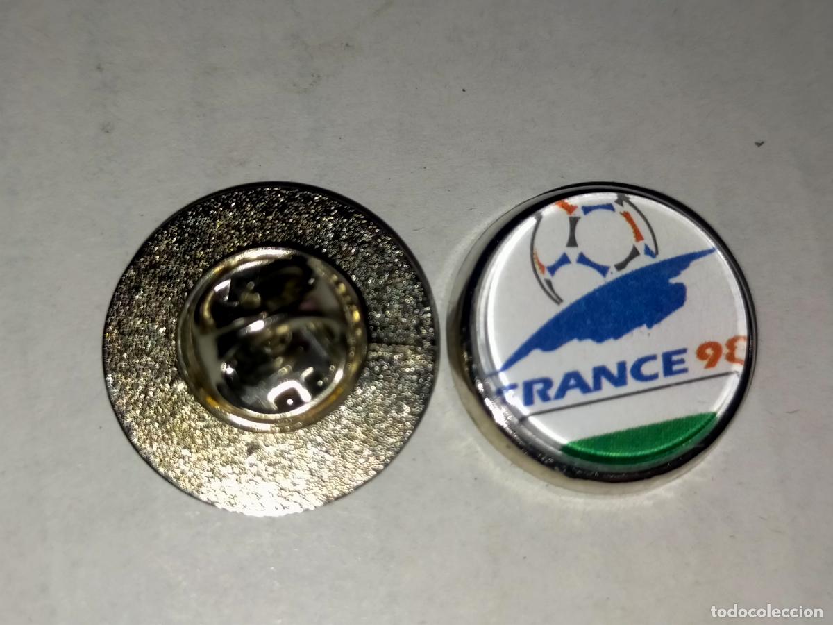 Pins de colecci&oacute;n: pin redondo metal - deportes Olimpiadas juegos Ol&iacute;mpicos francia-98