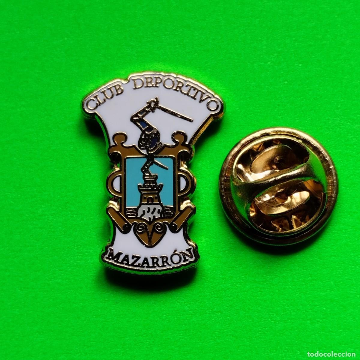 Pins e Spille di collezione: PIN FUTBOL - ESMALTE - ESCUDO DE EQUIPO C.D. MAZARRON - CATEGORIA NACIONAL - MAZARRON - MURCIA