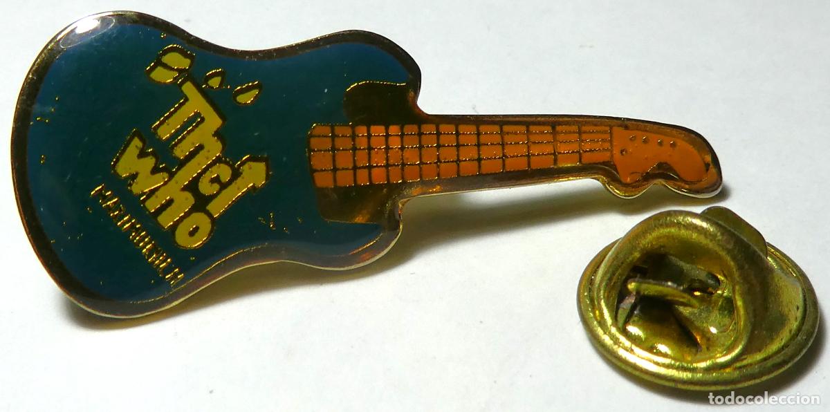 Pins de colecci&oacute;n: PIN guitarra grupo The Who