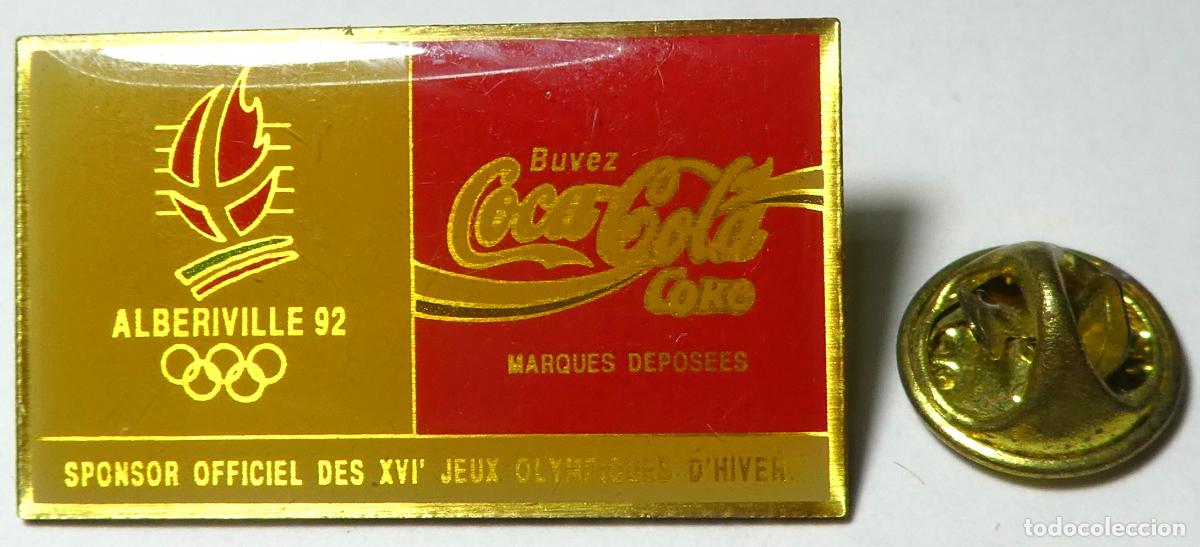 Pins de colecci&oacute;n: PIN COCA COLA. JUEGOS OL&Iacute;MPICOS OLIMPIADAS. ALBERTVILLE 92