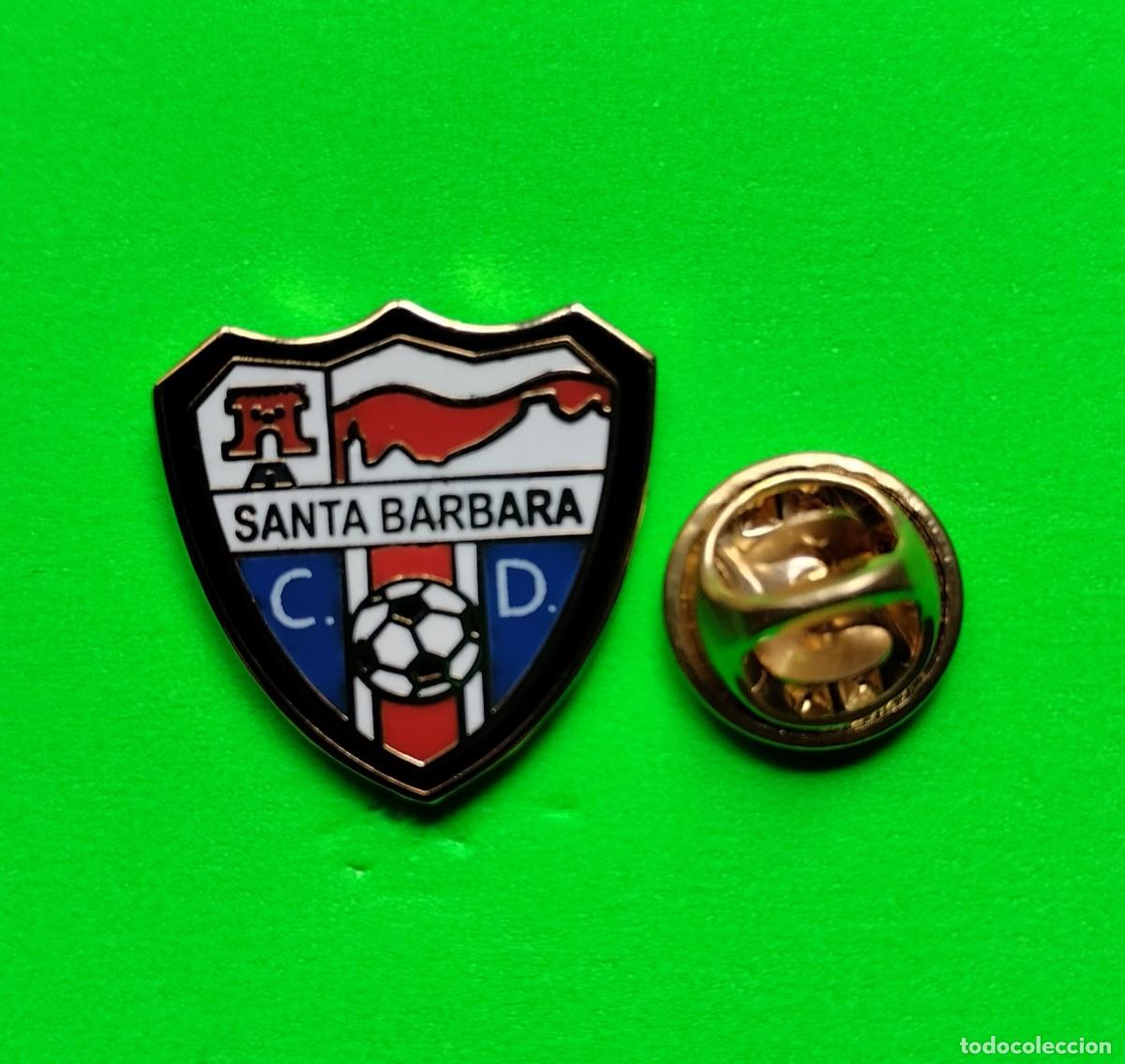 Pins de colecci&oacute;n: PIN FUTBOL - ESMALTE - ESCUDO EQUIPO - C D. SANTA BARBARA - OFICIAL - SANTA BARBARA DE CASA - HUELVA
