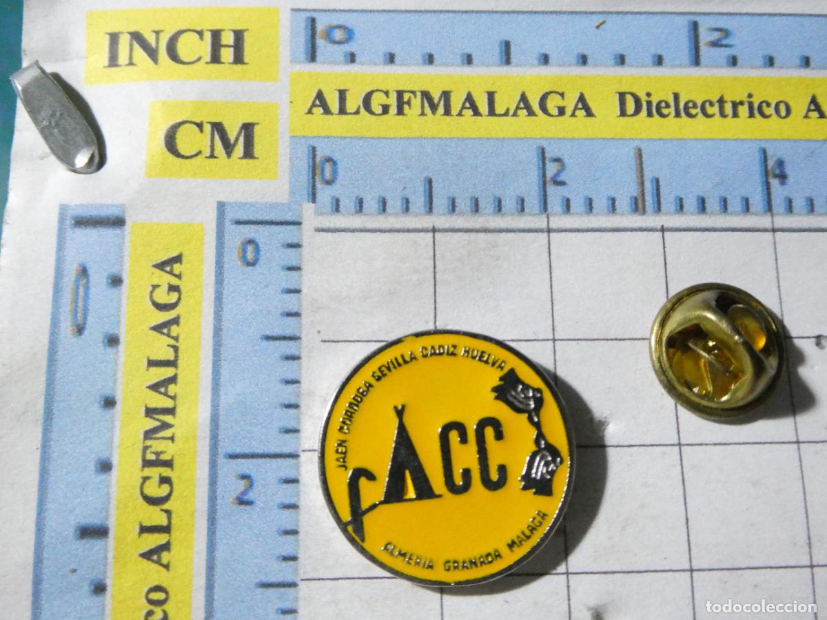 Pins de colecci&oacute;n: PIN TURISMO CAMPING CARAVANING. FACC FEDERACI&Oacute;N ANDALUZA ANDALUC&Iacute;A JAEN C&Oacute;RDOBA ALMER&Iacute;A GRANADA