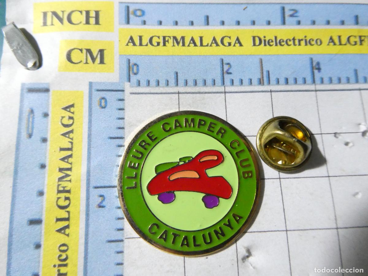 Pins de cole&ccedil;&atilde;o: PIN TURISMO CAMPING CARAVANING. CAMPER CLUB CATALU&Ntilde;A FURGONETAS