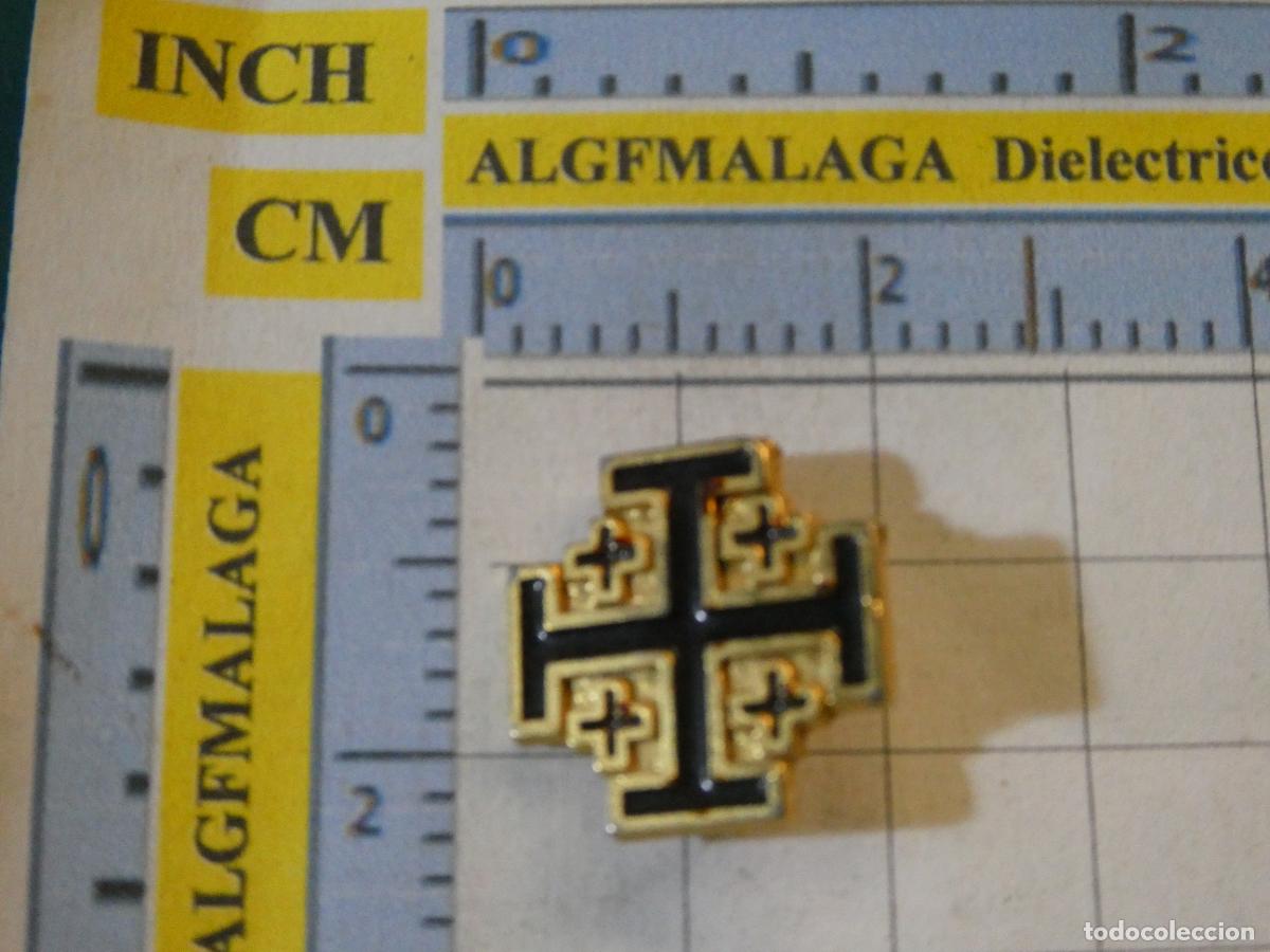 Pins de cole&ccedil;&atilde;o: INSIGNIA BROCHE RELIGIOSO TURISMO. CRUZ JERUSALEN JERUSALEM ISRAEL NO PIN