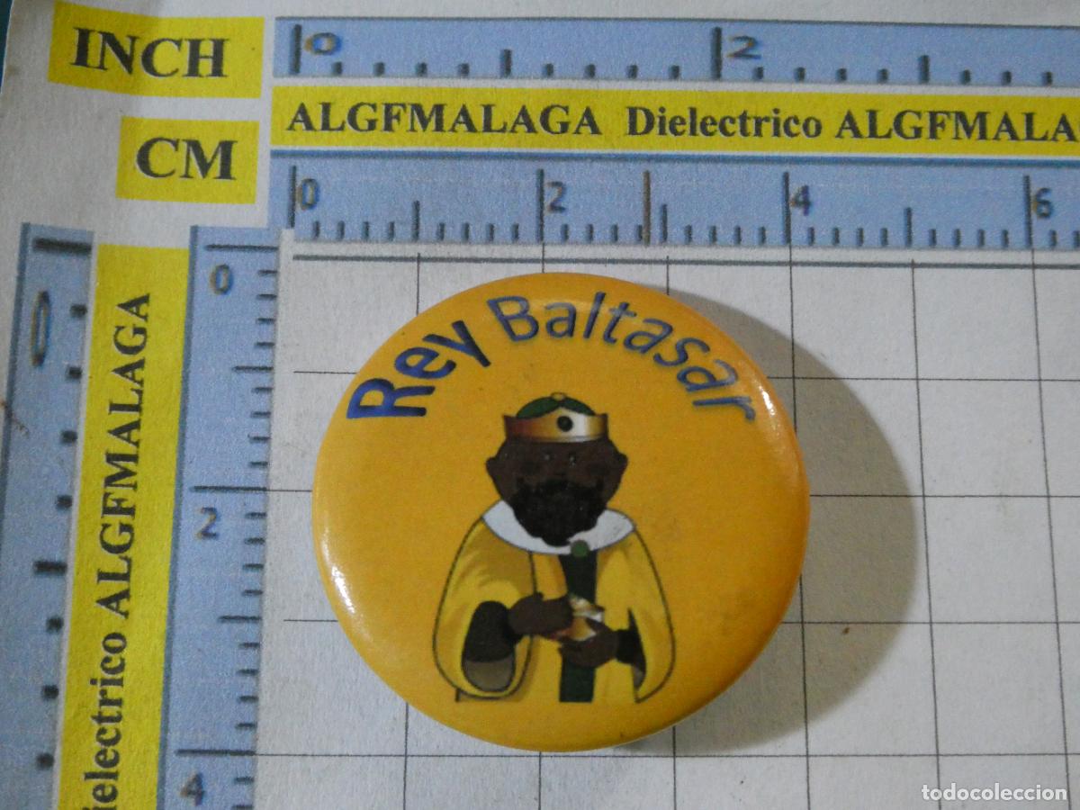 Pins de colecci&oacute;n: BROCHE CHAPA. REY BALTASAR CABALGATA REYES NAVIDADES. NO PIN