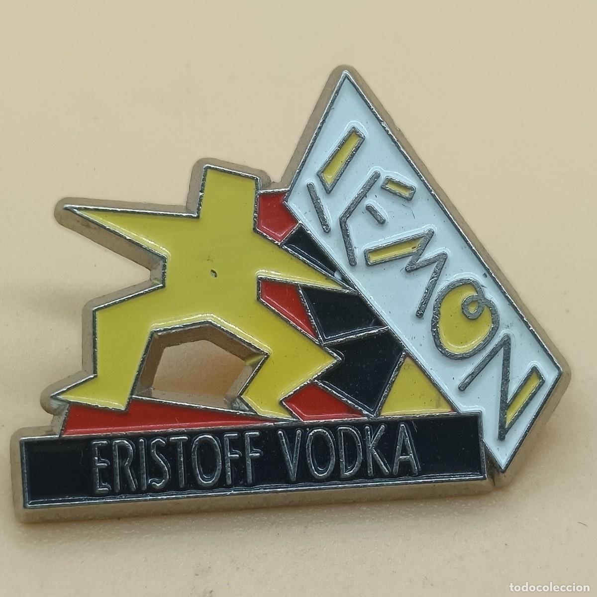 Pins de colecci&oacute;n: PIN-ERISTOFF VODKA LEMON - Foto 1