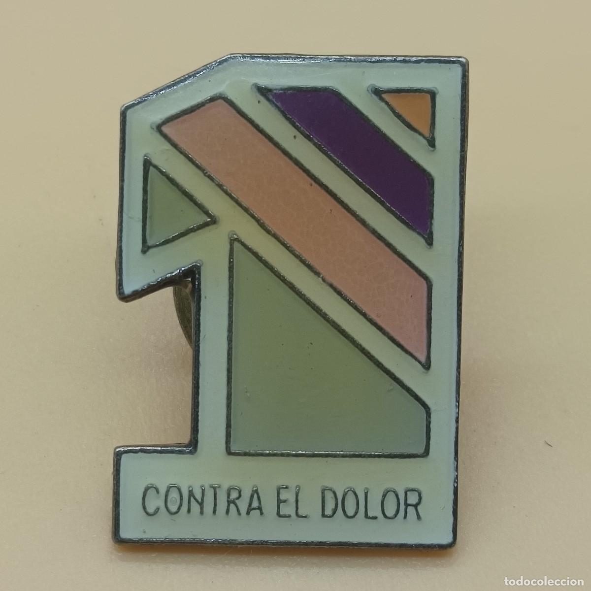 Pins de colecci&oacute;n: PIN -NUMERO 1, CONTRA EL DOLOR - Foto 1