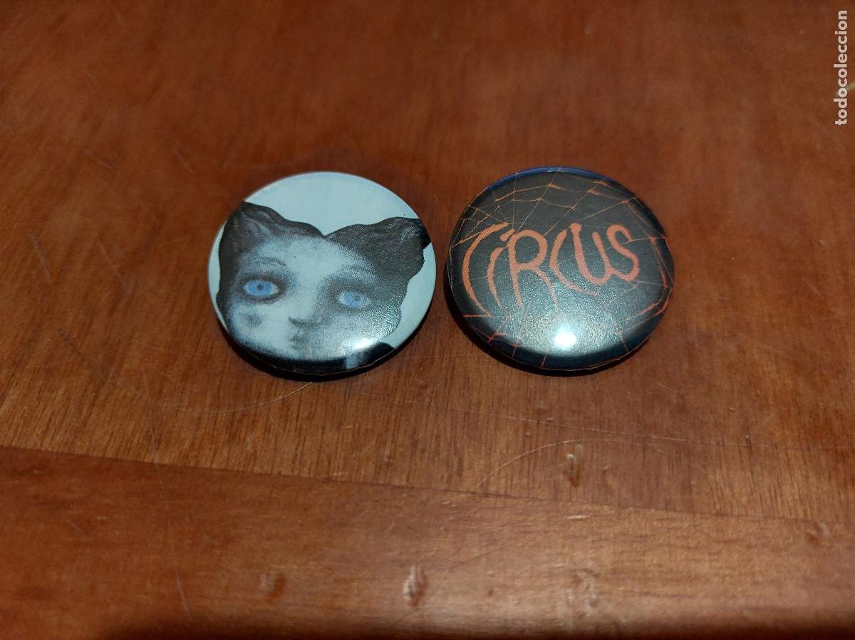 Pins de colecci&oacute;n: ANA JUAN. ILUSTRADORA. 2 CHAPA PIN. 0,31 MM MET&Aacute;LICA POR DETR&Aacute;S. SIN USO. DIFICIL