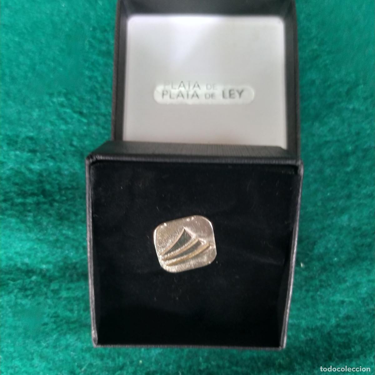 Pins de colecci&oacute;n: PIN CAJA CANARIAS DE PLATA DE LEY - Foto 2
