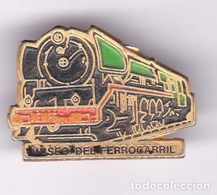 Pins de colecci&oacute;n: Pins tren Museo del Ferrocarril - Foto 1