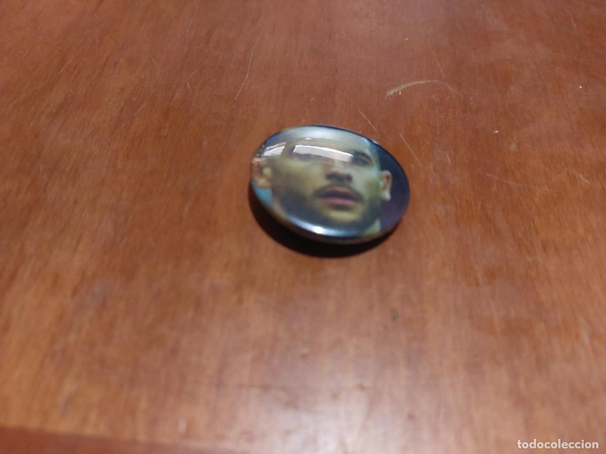 Pins de colecci&oacute;n: JOAN GARC&Iacute;A. PORTERO. DEPORTE. FUTBOL CHAPAS. PIN. 0,31 MM. MET&Aacute;LICA POR DETR&Aacute;S. SIN USO. DIFICIL