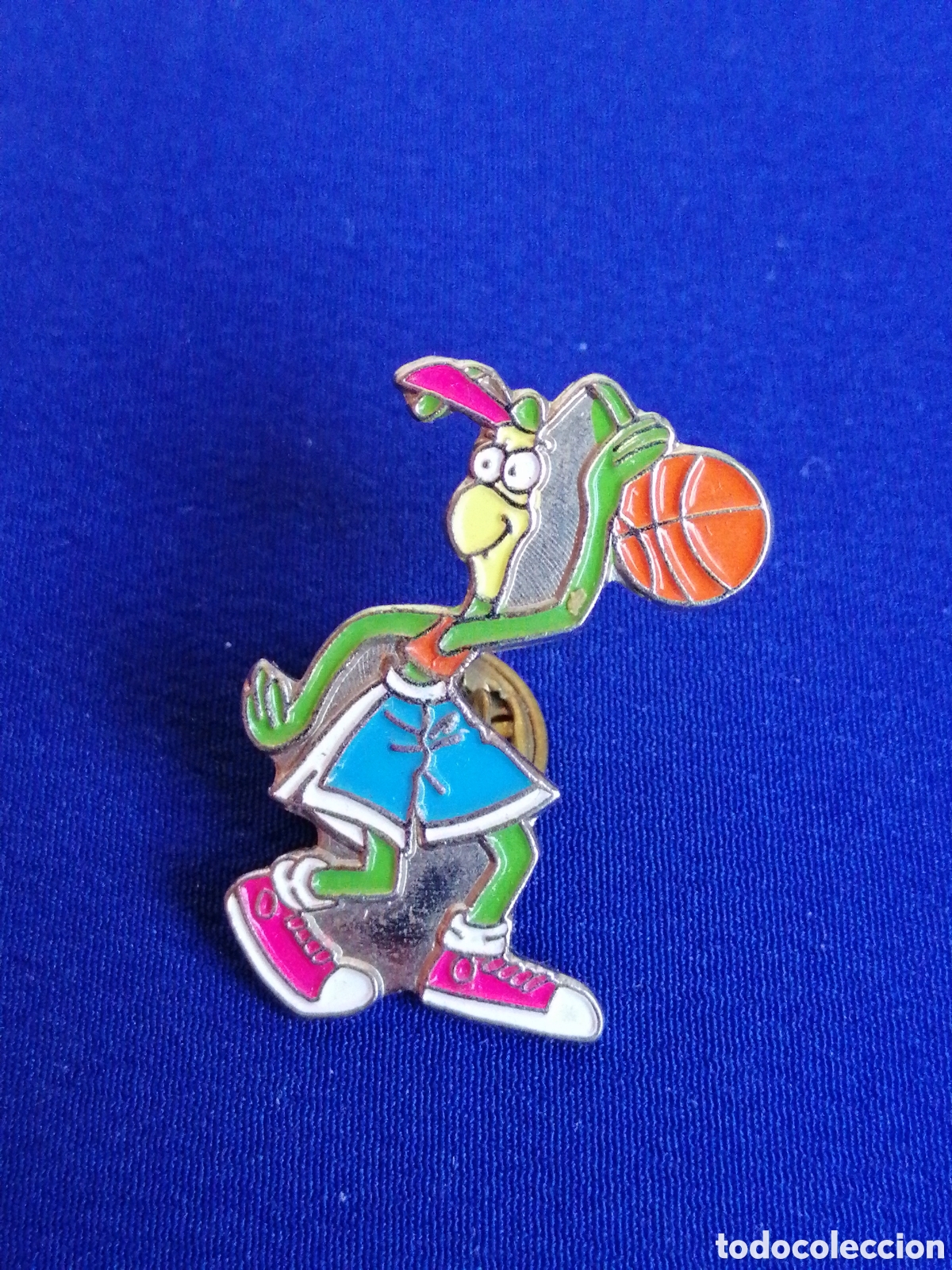 Pins de colecci&oacute;n: CUETARA GALLETAS BALONCESTO PIN - Foto 2