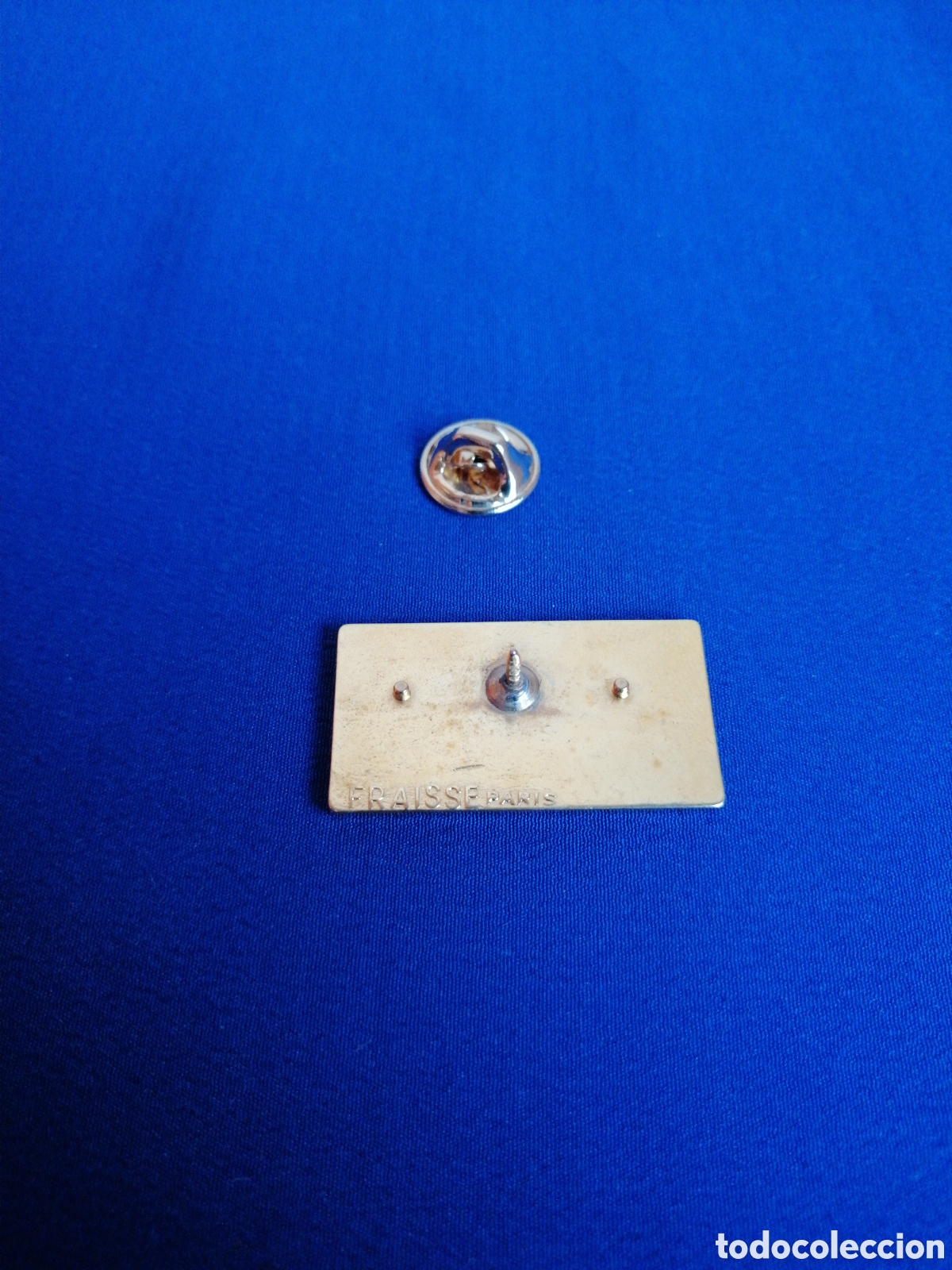Pins de colecci&oacute;n: CANAL PLUS BOXEO C&Iacute;RCULO BLANCO PIN - Foto 2