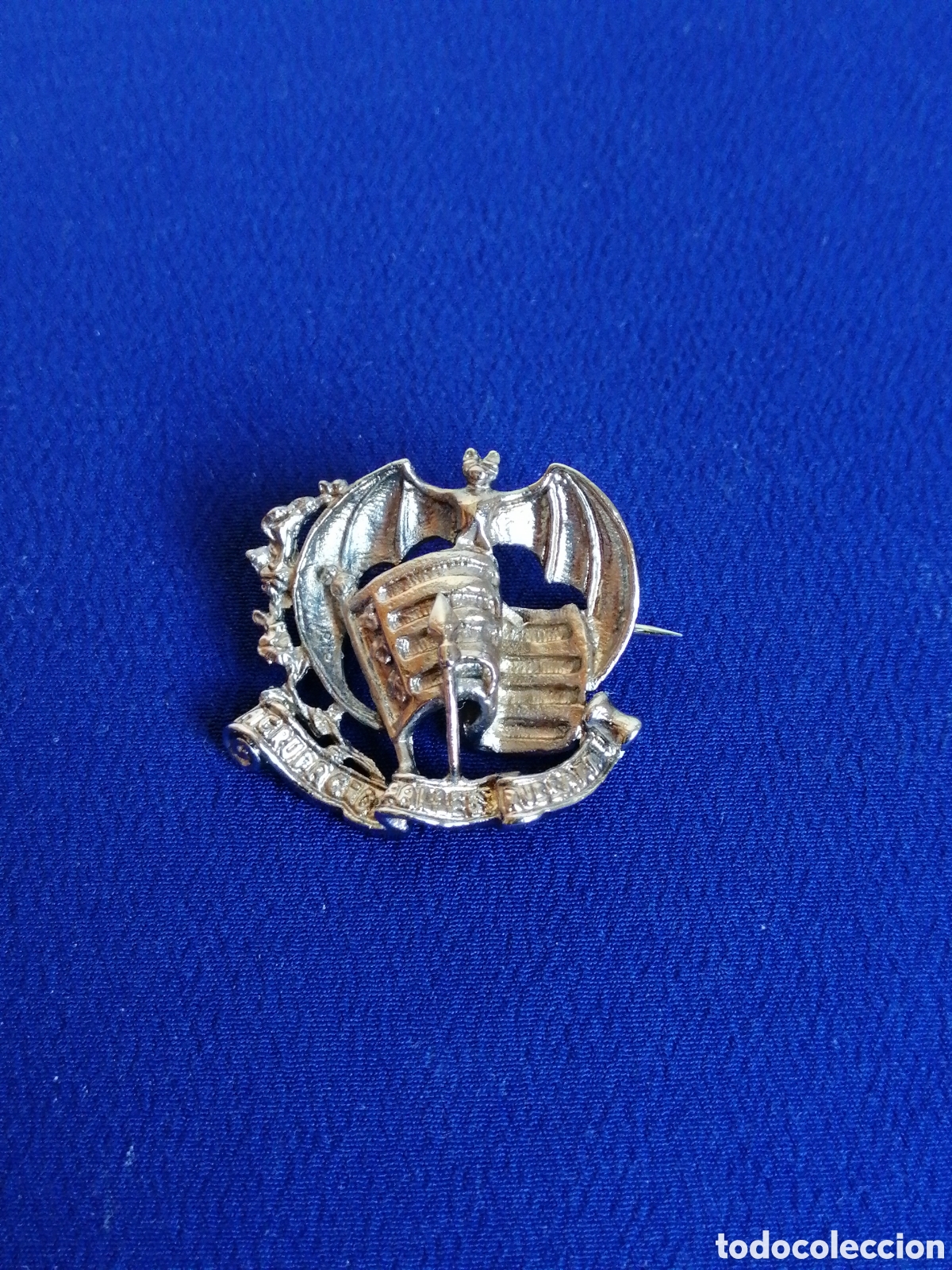 Pins de cole&ccedil;&atilde;o: AGRUPACI&Oacute;N DE FALLAS DE RUZAFA DE PLATA INSIGNIA DE ALFILER ANTIGUA